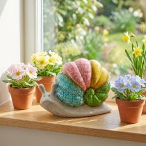 Product Decorative snail decorative figure ceramic color 19cmx8.5cmx14.5cm