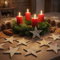 Product Birch stars 9cm 70 pcs