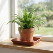 Product Coaster Lara square 25cm x 25cm terracotta 1 pc