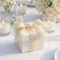 Product Lace ribbon cream crochet ribbon decorative ribbon W18mm L20m