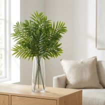 Product Artificial Palm Fronds Artificial Green Plants 56cm 3pcs
