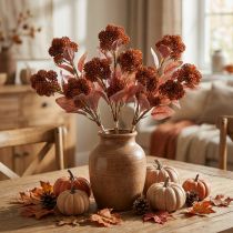 Product Fat Hen Red Sedum Stonecrop Artificial Flowers 41cm 3pcs