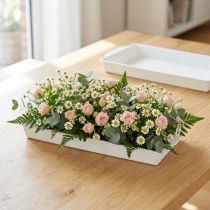 Product OASIS® Planter white 23cm x 11.5cm x 2.5cm 5 pcs