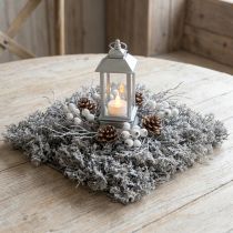 Product Artificial Moss Realistic Moss Mat Artificial Moss Grey 25×25cm