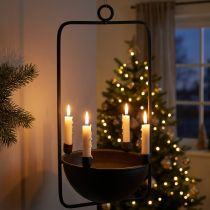 Product Hanging candle holder Black tree candle holder H30.5cm