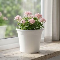 Product Plastic pot “Irys” white Ø25cm H21cm 1 pc