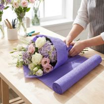 Product Florist crepe paper violet 50x250cm