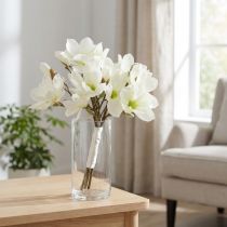 Product Magnolia Bunch White 40cm 5 pcs