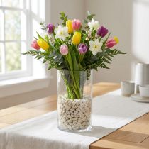 Product Decorative stones 9mm - 13mm 2kg cream