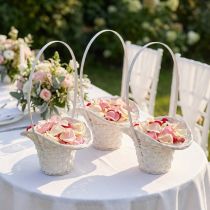 Product Flower and petal scattering basket, 36cm, 3 pieces