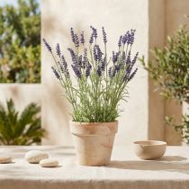 Product Lavender bush artificial purple 51cm