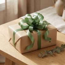 Product Curling ribbon olive green 19mm 100m