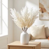 Product White Pampas Grass Artificial Dried Grasses Artificial Plants