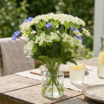 Product Dill blooming, artificial herbs, decorative plant green, white 49cm 9pcs