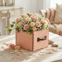 Product Plant drawer wooden decorative plant box Peach 12.5cm