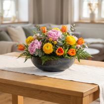 Product Decorative bowl round plastic arrangement base Ø29.5cm