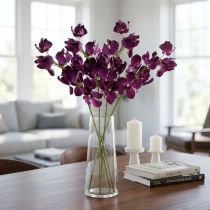 Product Mokara orchid purple 50cm artificial 6pcs