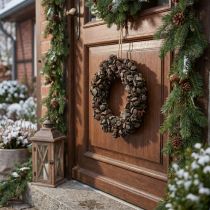 Product Cone wreath cypress cone wreath door wreath nature Ø20cm
