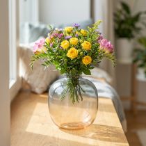 Product Flower vase decorative vase small vase made of glass H9cm Ø8cm