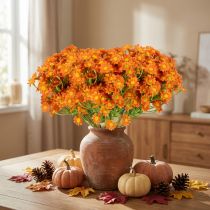 Product Artificial flower bouquet of chamomile for atmospheric seasonal decoration, 27cm, 3 pieces