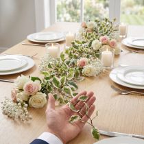 Product Artificial plant garland for romantic wedding decorations and events, 150cm