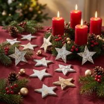 Product Coconut star washed white 5cm 50pcs