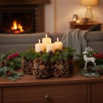 Product Natural Pinecone Star-Shaped Planter 30cm