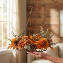 Product Decorative ring with hook for hanging Rust brown Ø20.5cm