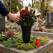 Product Vase Lilia Black Ø23cm