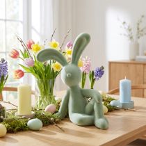 Product Sitting Easter Bunny Cute figurine for springtime atmosphere in any room 38cm