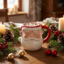 Product Christmas cup Santa Claus cup Christmas H10.5cm