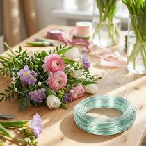 Product Mint Green Aluminium Wire 2mm x 60m for Crafting and Decoration