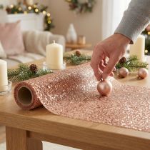 Product Table runner Christmas rose gold table ribbon 48×450cm