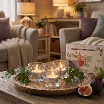 Product Scented Candles Bergamot Wild Fig Tealights Ø3.5cm 12 pcs