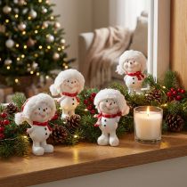 Product Snowman standing 11.5cm 4 pcs