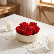 Product Forever Roses Preserved Infinity Roses Red Ø6cm 6pcs