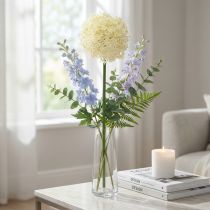 Product Artificial Allium Cream White Ornamental Onion Ø18cm L90cm