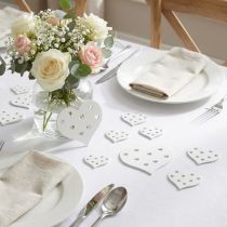 Product Heart Mix White 3.3cm - 7cm 54pcs