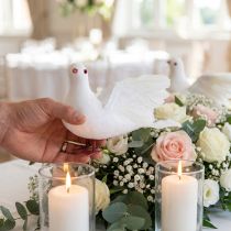 Product Wedding decoration decoration dove white wedding doves decoration 17×23cm