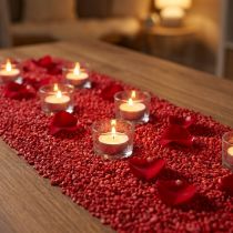 Product Decorative granulate red decorative stones 2mm - 3mm 2kg