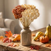 Product Artificial Poppy Seed Heads Bunch, Three Colors, 40 cm, 45 Pieces
