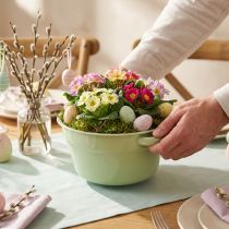 Product Metal decorative bowl, pastel colored, Ø17cm H8cm, 4 pieces
