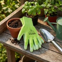 Product Kixx garden gloves light green, lime size 10