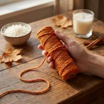Product Wick thread 55m orange