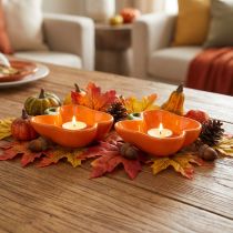 Product Ceramic bowl decorative bowl pepper orange 11.5x10x4cm 2pcs