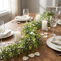 Product Artificial Eucalyptus Garland, Decorative Green Garland, 150cm