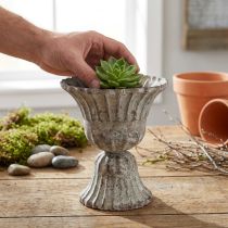 Product Cup gray antique look Ø12cm H13,5cm