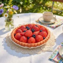 Product Food dummy decorative strawberry cake for bakery cake decoration artificial cake Ø15cm