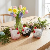 Product Decoration Chickens Easter Decoration Figures Hen 8.5cm 3 Pcs