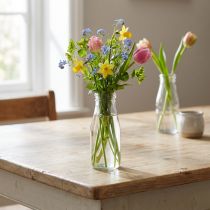 Product Bottle decoration glass bottle vase made of glass Ø7.5cm H19cm